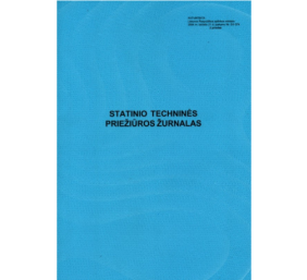 Statinio techninės priežiūros žurnalas  0720-045