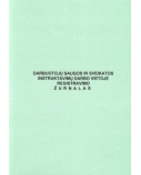 Darbuotojų saugos ir sveikatos instruktavimų darbo vietoje registravimo žurnalas, A4 (24)  0720-024