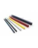 Spiralė įrišimui plastikinė 8 mm, balta (1 vnt.)