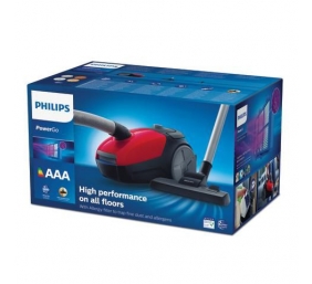 Philips | FC8243/09 | Vacuum cleaner | Bagged | Power 900 W | Dust capacity 3 L | Red/Black