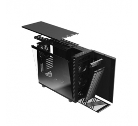 Fractal Design | Define 7 Black TG Light Tint | Side window | Black | E-ATX | Power supply included No | ATX