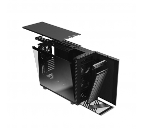 Fractal Design | Define 7 TG Dark Tint | Side window | Black | E-ATX | Power supply included No | ATX