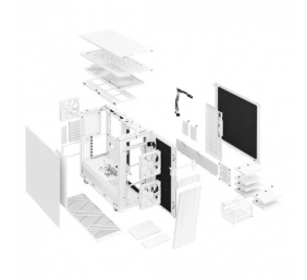 Fractal Design | Define 7 | White | E-ATX | Power supply included No | ATX
