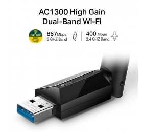 TP-LINK | Dual Band USB Adapter | Archer T3U Plus