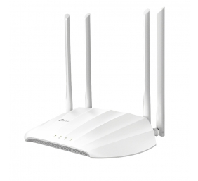 TP-LINK | Access Point | TL-WA1201 | 802.11ac | 2.4GHz/5 GHz | 300+867 Mbit/s | 10/100/1000 Mbit/s | Ethernet LAN (RJ-45) ports 1 | MU-MiMO Yes | no PoE | Antenna type 4 Fixed High Performance | No