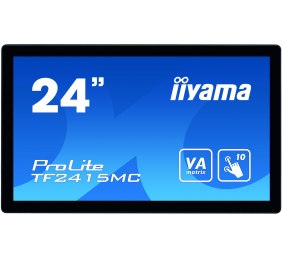 24" PCAP Bezel Free 10P Touch. 1920x1080. Anti-Fingerprint coating. VA panel. 315cd/m² (with touch). 3000:1. 16ms. USB Interface.