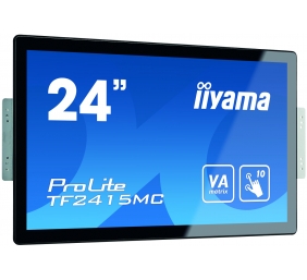 24" PCAP Bezel Free 10P Touch. 1920x1080. Anti-Fingerprint coating. VA panel. 315cd/m² (with touch). 3000:1. 16ms. USB Interface.