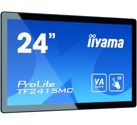 24" PCAP Bezel Free 10P Touch. 1920x1080. Anti-Fingerprint coating. VA panel. 315cd/m² (with touch). 3000:1. 16ms. USB Interface.
