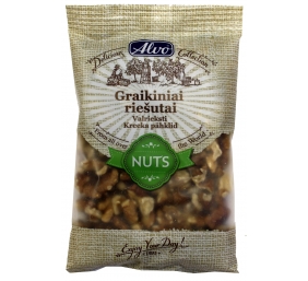 Graikiniai riešutai Alvas, 10 pak. po 100g 
