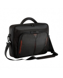 Targus | Fits up to size 14 " | Classic | Messenger - Briefcase | Black/Red | Shoulder strap