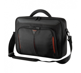 Targus | Classic | Fits up to size 14 " | Messenger - Briefcase | Black/Red | Shoulder strap