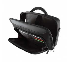 Targus | Classic | Fits up to size 14 " | Messenger - Briefcase | Black/Red | Shoulder strap