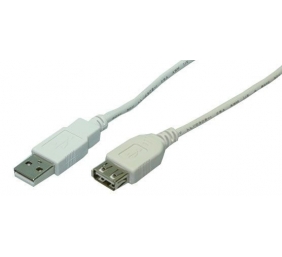 Logilink | USB 2.0 extensio cable, | USB-A to USB-A USB A female | USB A male