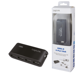 Logilink | USB 2.0 Hub-4 port whit power adapter