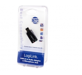 Logilink | USB Audio adapter, 5.1 sound effect