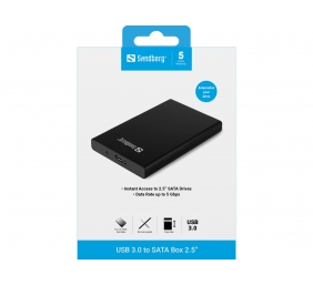 SANDBERG USB 3.0 to SATA Box 2.5