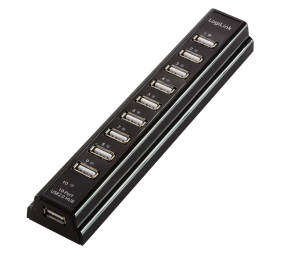 Logilink | USB 2.0 Hub-10 port whit power adapter