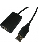 Logilink | USB 2.0 repeater 5m | USB-A to USB-A USB A male | USB A female
