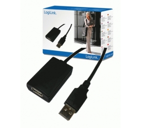 Logilink | USB 2.0 repeater 5m | USB-A to USB-A USB A male | USB A female