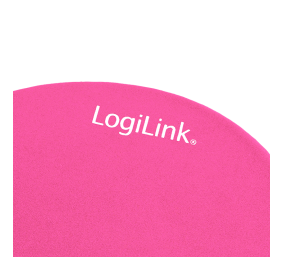 Logilink Mouse Pad | ID0027P | 220 x 220 x 30 mm | Pink