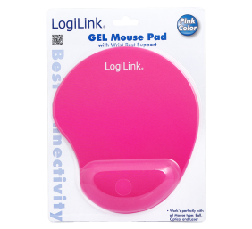 Logilink Mouse Pad | ID0027P | 220 x 220 x 30 mm | Pink