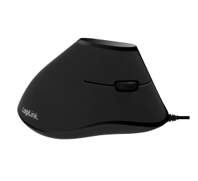 Logilink | Ergonomic Vertical Mouse | ID0158 | Optical | Wired | Black
