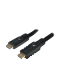 Logilink CHA0025 HDMI Cable, Active, M/M, 25m, black Logilink | Black | HDMI to HDMI | 25 m