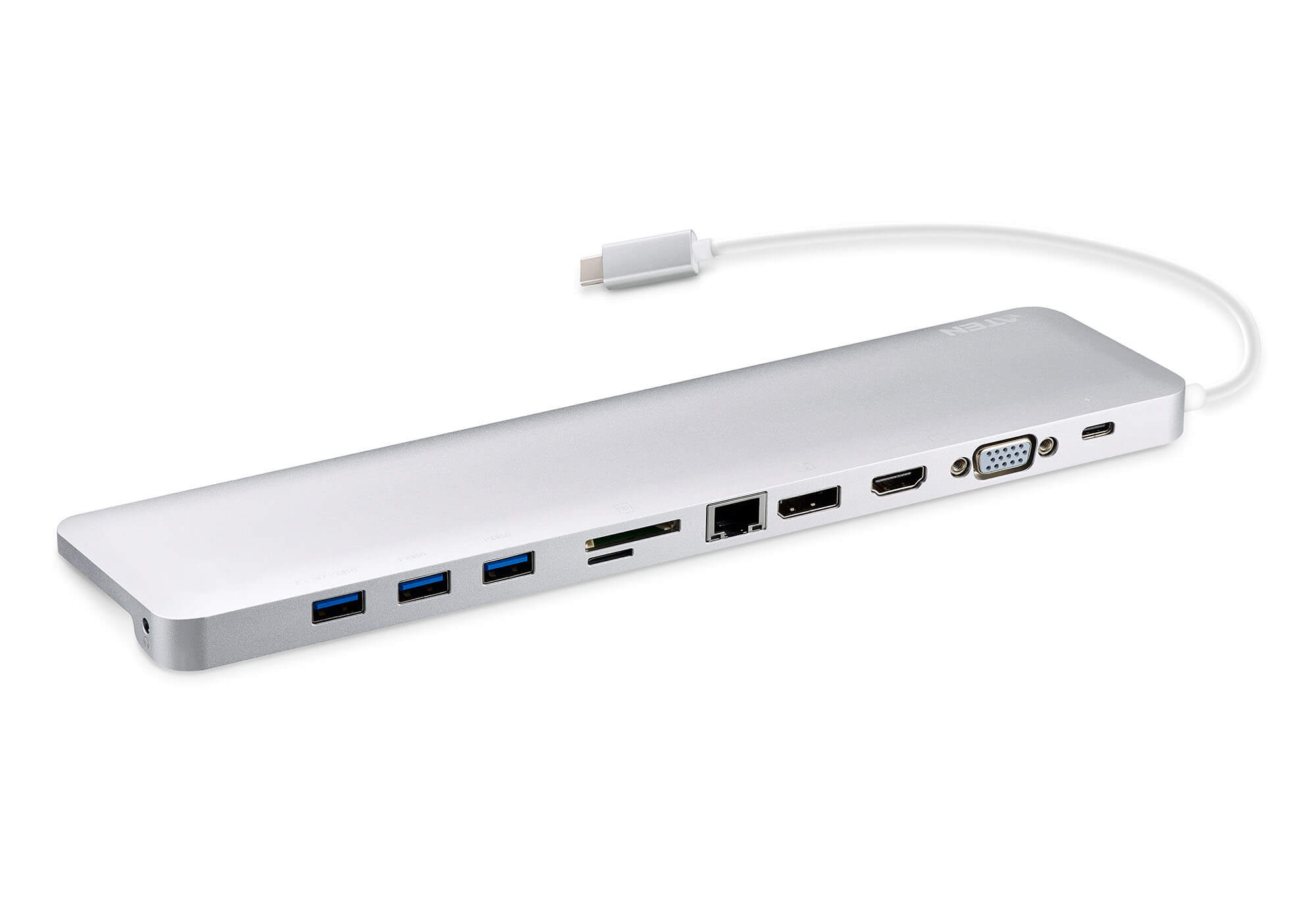 Aten USB-C Multiport Dock with Power Pass-Through | Aten | USB-C | USB-C Multiport Dock with Power Pass-Through