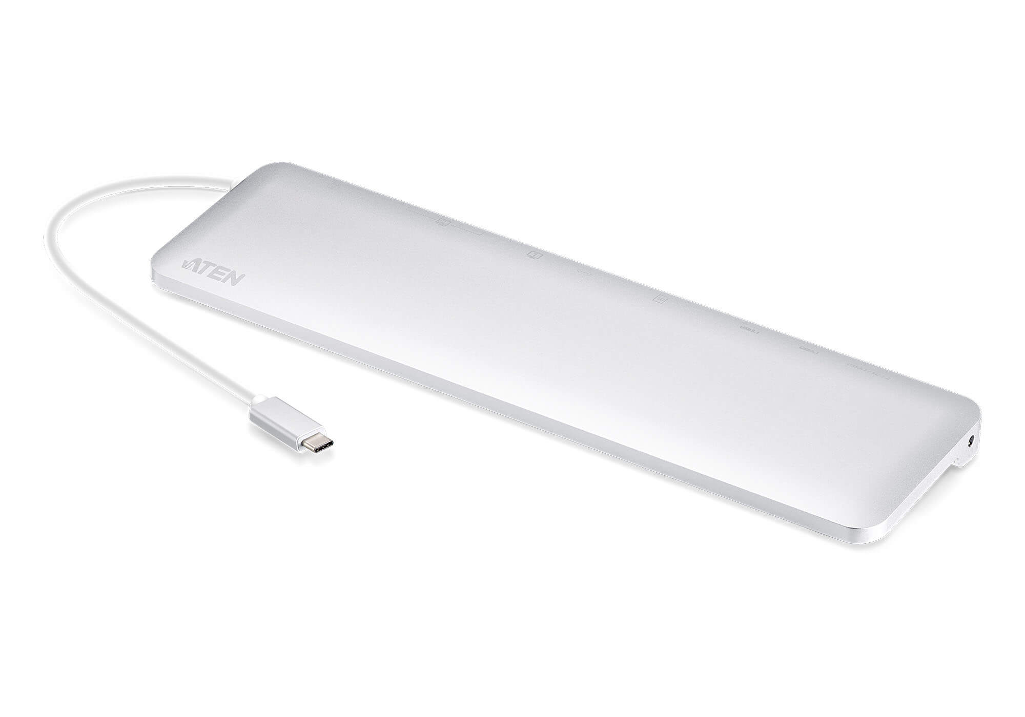 Aten USB-C Multiport Dock with Power Pass-Through | Aten | USB-C | USB-C Multiport Dock with Power Pass-Through