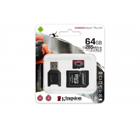 KINGSTON 64GB microSDXC + MLPM Reader