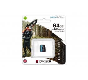 KINGSTON 64GB microSDXC Canvas Go Plus 1