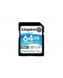 Kingston | Canvas Go! Plus | 64 GB | SD | Flash memory class 10