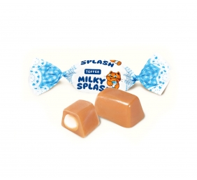 Toffee saldainiai "Milky splash" Roshen nord, 5 pak. po 1kg 