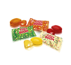 Karamelė "Fizzy boom" Roshen nord, 5 pak. po 1kg 