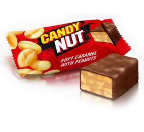 Toffee saldainiai "Candy nut" Roshen nord, 6 pak. po 1kg 