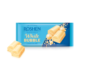 Porėtas baltasis šokoladas Roshen, 20 pak. po 80g 