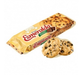Aplieti šokoladu sausainiai "Esmeralda" Roshen nord, 16 pak. po 150g 