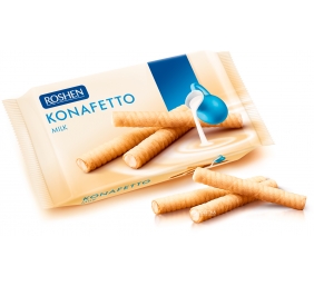 Vafliniai vamzdeliai "Konafetto cream" Roshen nord, 15 pak. po 156g 