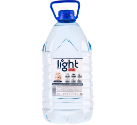 Natūralus, negazuotas mineralinis vanduo "Rasa light", 3 vnt. po 5L (kaina nurodyta su užstatu už tarą)