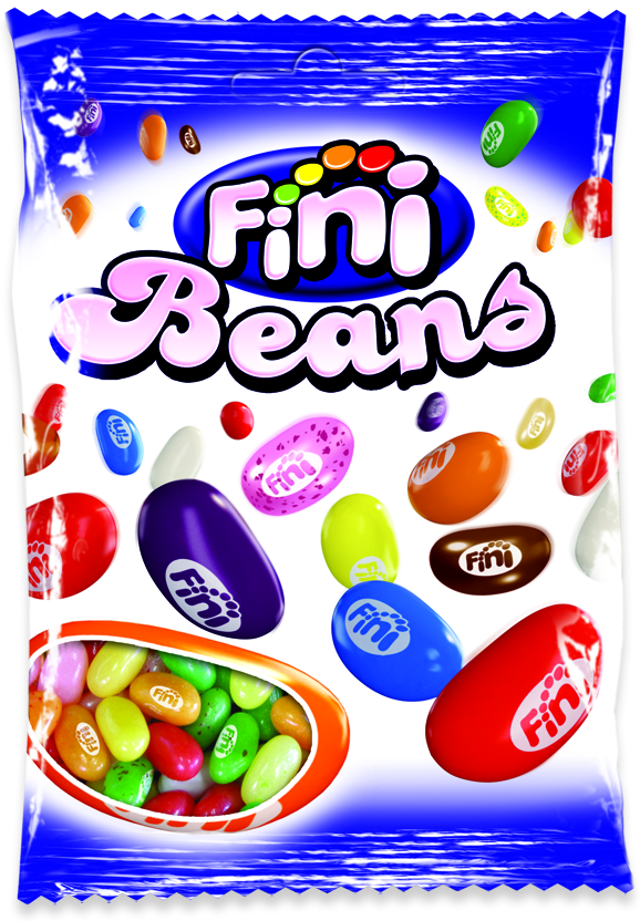 Želė pupos sladainiai Fini boom, 12 pak. po 90g