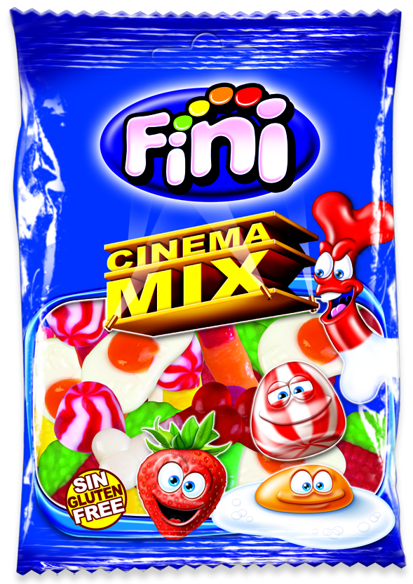 Guminukai "Cinema mix" Fini, 12 pak. po 90g 