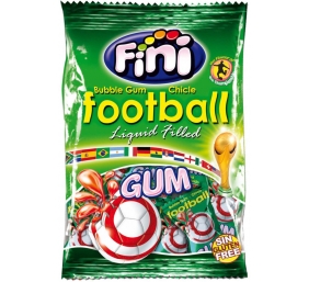 Kramtomoji guma "Football" Fini, 12 pak. po 80g 