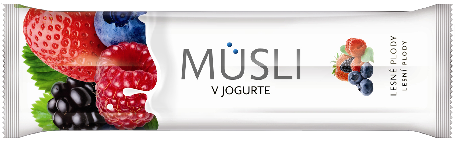 Javainis su miško uogomis ir jogurtiniu glaistu, 32 pak. po 30g 