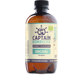 Gėrimas "Captain Kombucha Original", 400ML (pakuotėje 12 vnt.)