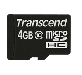 TRANSCEND Premium 4GB microSDHC UHS-I