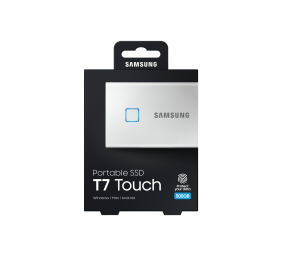 SAMSUNG Portable SSD T7 500GB silver