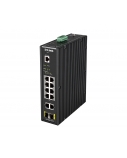 D-LINK DIS-200G-12PS L2 Managed Industrial Switch with 10 10/100/1000Base-T and 2 1000Base-X SFP ports | D-Link | Switch | DIS-200G-12PS | Managed L2 | Wall mountable | 60 month(s)