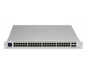 Ubiquiti | UniFi Switch | USW-PRO-48-POE | Managed L3 | Rackmountable | Gigabit Ethernet (copper) ports quantity 48 | SFP+ ports quantity 4 | Power supply type Internal