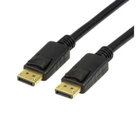 Logilink | Black | DP Male | DP Male | DisplayPort Cable | DP to DP | 1 m