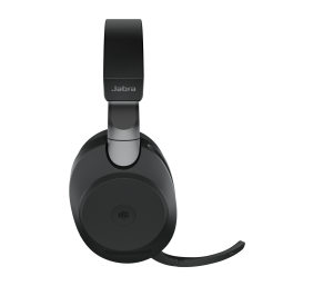 Jabra Evolve2 85 MS Stereo Belaidės/Laidinės ausinės, Bluetooth, 3.5mm jack, USB-C, Juoda